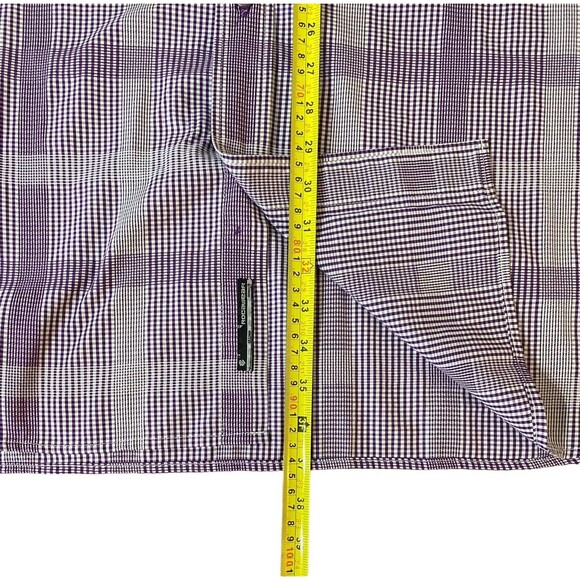 Rocawear Mens Button Up Shirt Size 4x Purple striped RN106374 Authentic - Picture 12 of 14